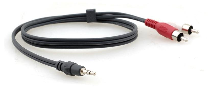 Кабель Mini Jack 3.5 вилка - 2 x RCA вилка, 50', 15.2 м