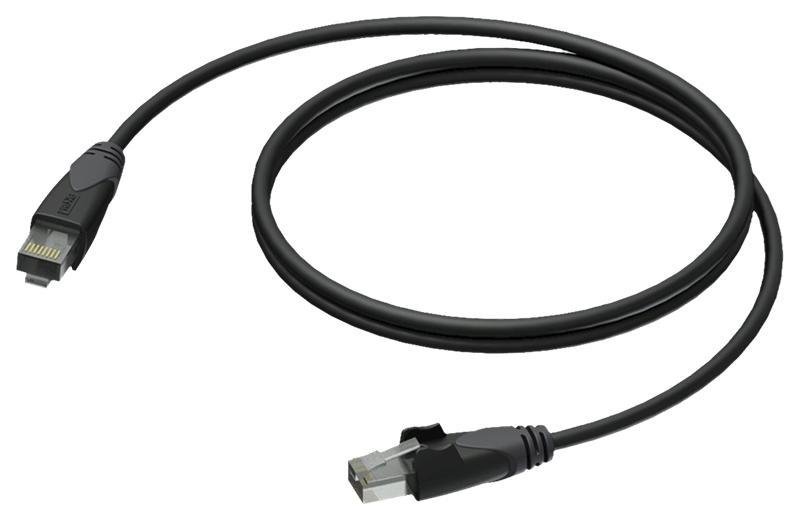 Кабель RJ-45, CAT5e, черный, 50', 15 м