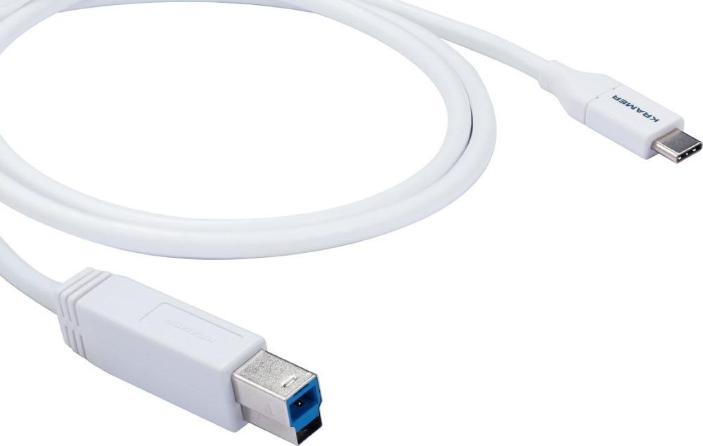 Кабель USB-B вилка - USB-C вилка, 3.0/3.1, 10 Гбит/с, 3', 0.9 м