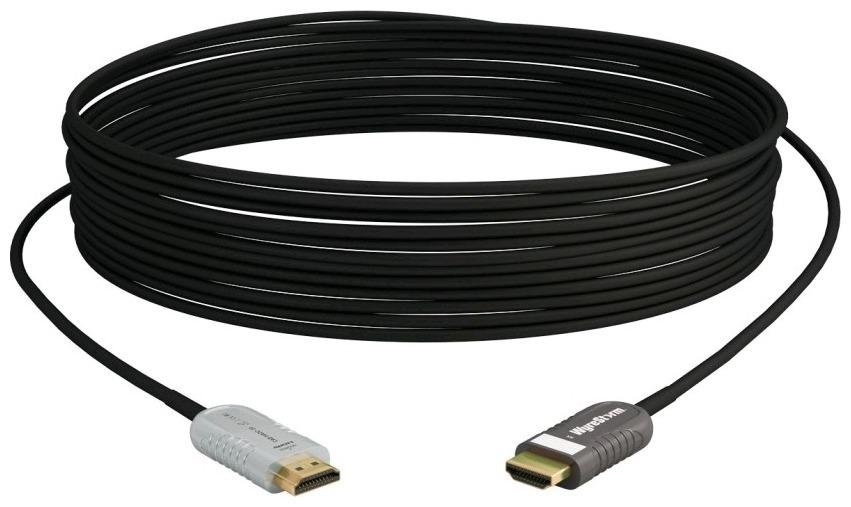 Кабель HDMI вилка - вилка, активный оптический, 4К 60Гц, 18 Гбит/с, 4:4:4, 66', 20 м