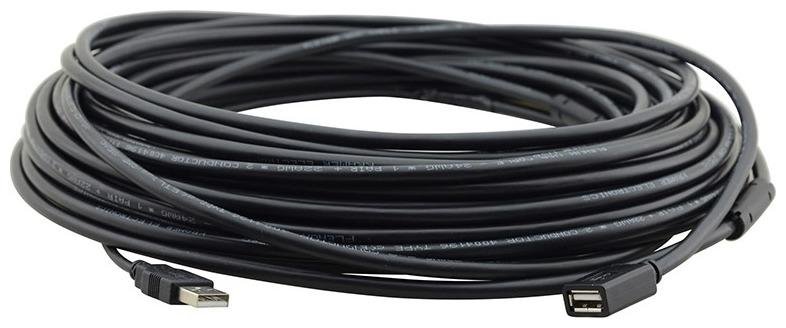 Кабель USB-A вилка - розетка, активный удлинительный, 16', 4.6 м
