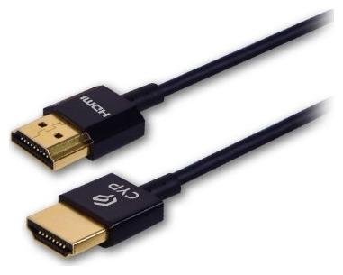 Кабель HDMI вилка - вилка, ультра тонкий, 4К 60Гц, 2.0, 36AWG, 4', 1.0 м