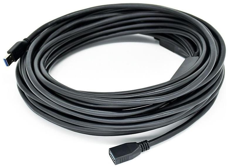 Кабель USB-A вилка - розетка, Активный 3.0, 25', 7.6 м