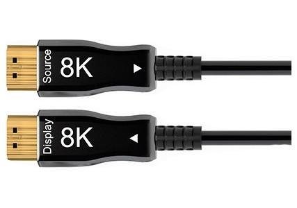 Кабель HDMI вилка - вилка, Активный гибридный, 8K/120, разборные разъемы, 99', 30.0 м