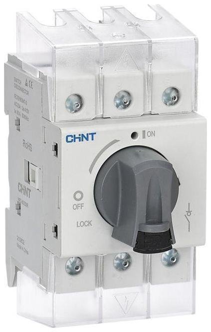 CHINT 324158 Рубильник 3п NF2-40/3DIR 40А со стандарт. ручкой на DIN-рейку или монтажн. плату (R)