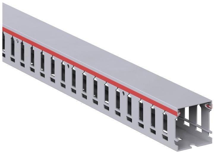 DKC 00134RL Короб перфорированный серый RL12 40х40 [в упаковке 2, цена за 1 м]