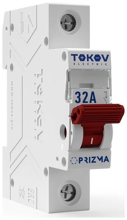 TOKOV electric TKE-PZ60-MDSI-1-32 Выключатель нагрузки модульный 1п 32А PRIZMA