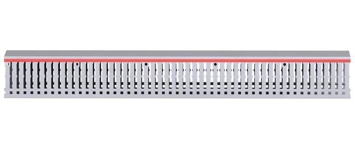 DKC 01108RL Короб перфорированный серый RL6 60х60 [в упаковке 2, цена за 1 м]