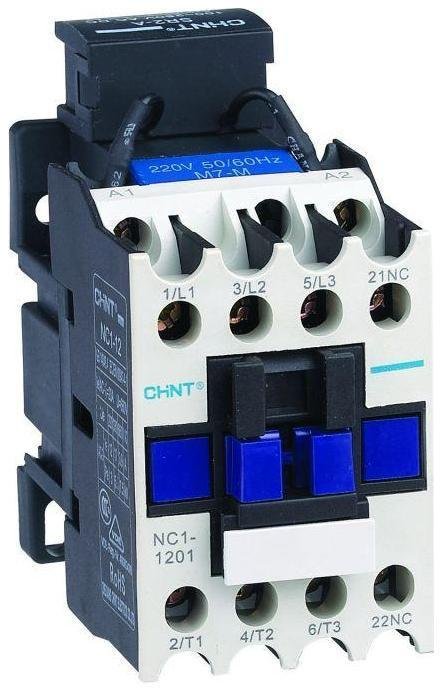 CHINT 221128 Контактор NC1-1201 12А кат. 230В AC 1НЗ AC-3 (R)