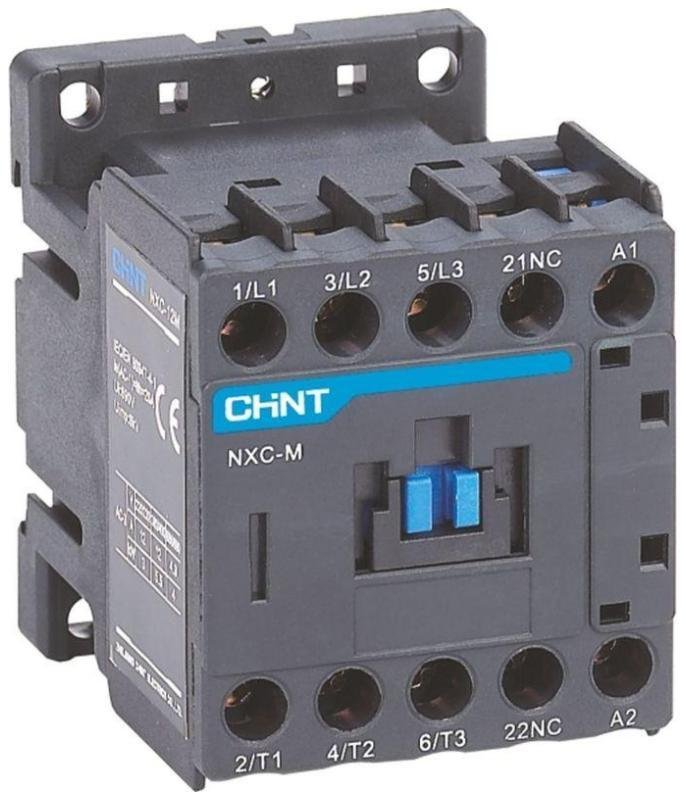 CHINT 836592 Контактор NXC-12M01 12А кат. 220В AC 1НЗ AC-3 (R)
