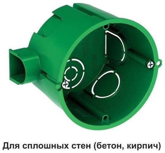 Systeme Electric IMT35100 Коробка установочная СП 68(65)х45мм блочная SE