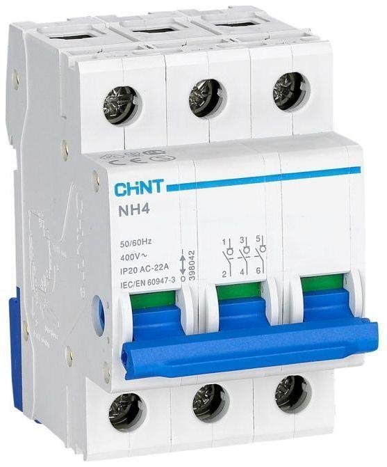CHINT 398043 Выключатель нагрузки 3п 32А NH4 (R)