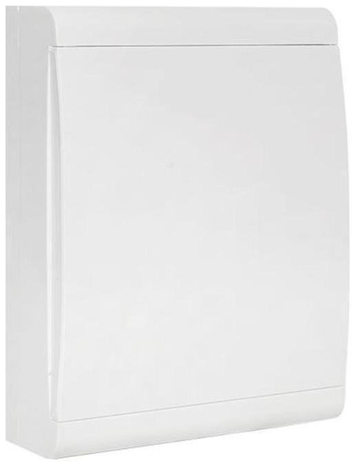 EKF pb-n-24w-bas Щит распределительный ЩРН-П-24 (пром. упаковка) белая дверца IP41 Basic [в упаковке 10, цена за 1 шт]