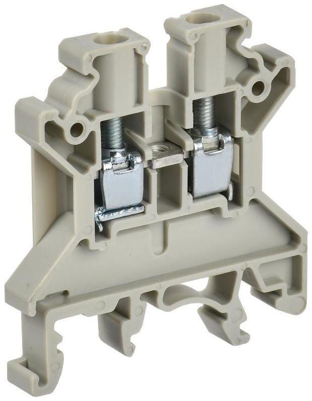 IEK YCT10-00-K03-004 Колодка клеммная CTS ARMAFIX 4кв.мм сер