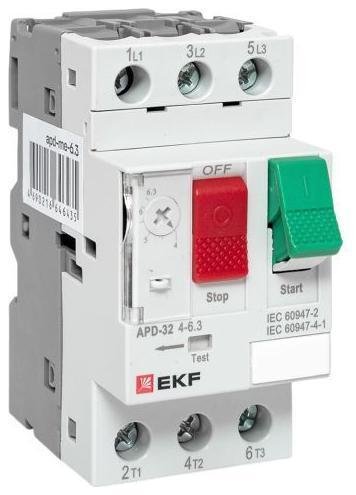 EKF apd-me-6.3 Выключатель автоматический для защиты двигателя АПД-32 4-6.3А