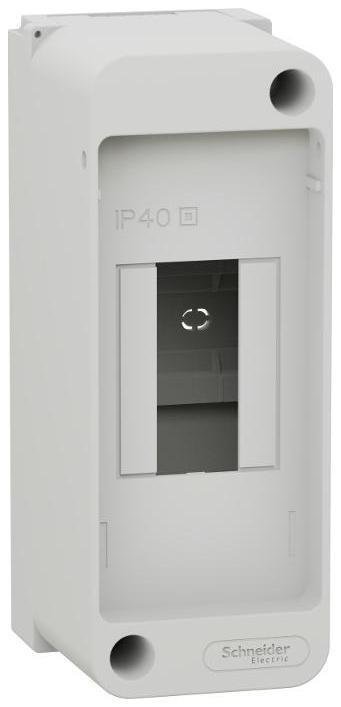 Systeme Electric EZ9EAA102 Бокс навесной ОП City9 Box XS 2мод. без дверцы SE