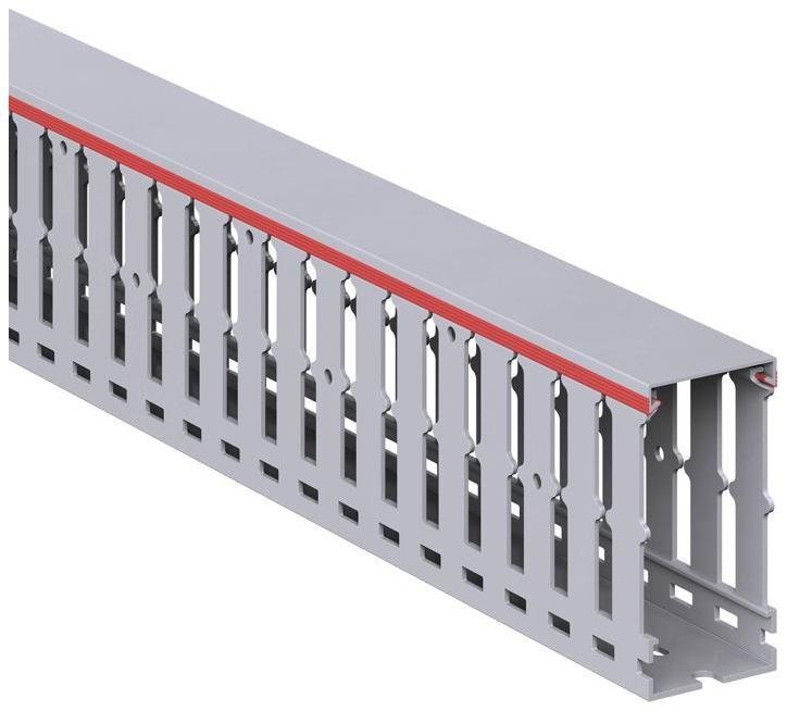 DKC 00149RL Короб перфорированный, серый RL12 40x80 [в упаковке 2, цена за 1 м]