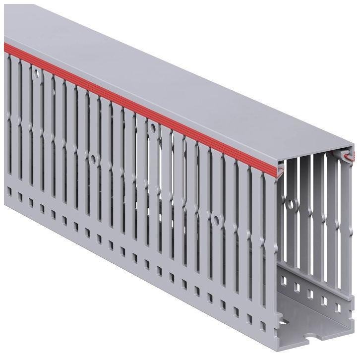 DKC 01127RL Короб перфорированный серый RL6 40х80 [в упаковке 2, цена за 1 м]