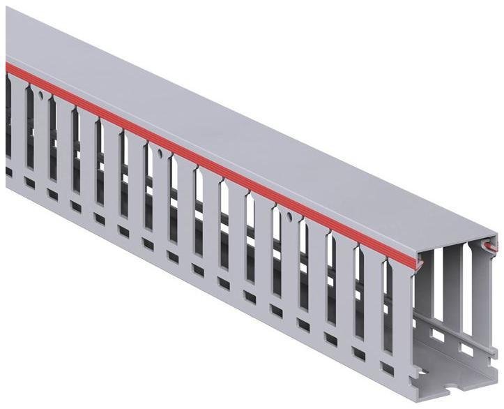 DKC 00107RL Короб перфорированный, серый RL12 40x60 [в упаковке 2, цена за 1 м]
