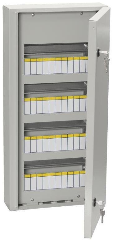 IEK MKM11-N-48-54-Z Корпус ЩРн-48 TITAN 3 670х330х120мм IP54 метал