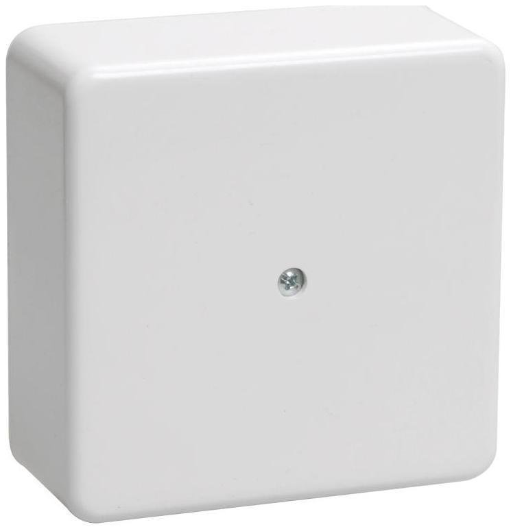 IEK UKO10-100-100-044-K01 Коробка распаячная ОП 100х100х44 IP20 KM41222 (6 клем. 6кв.мм) бел