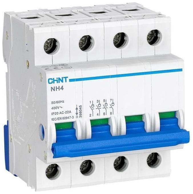 CHINT 398047 Выключатель нагрузки 4п 63А NH4 (R)