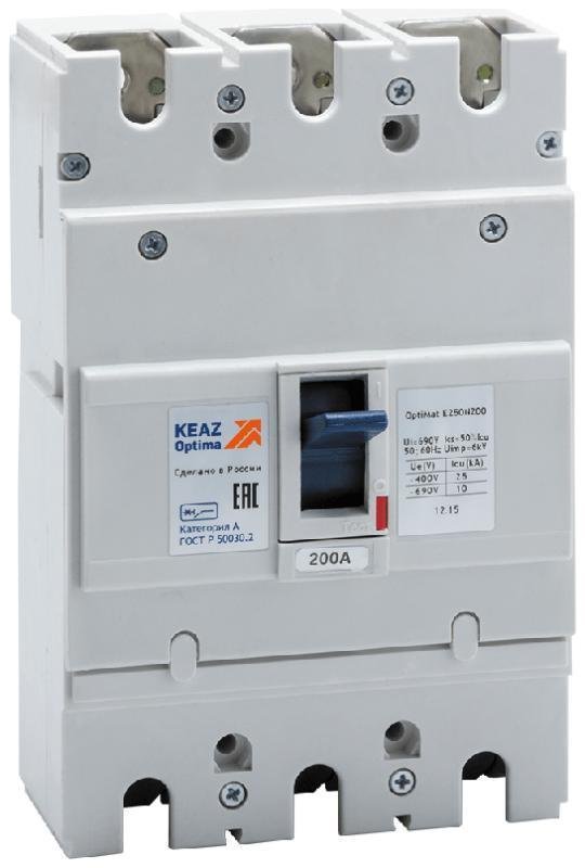 КЭАЗ 230652 Выключатель автоматический 25кА OptiMat E250N125 УХЛ3