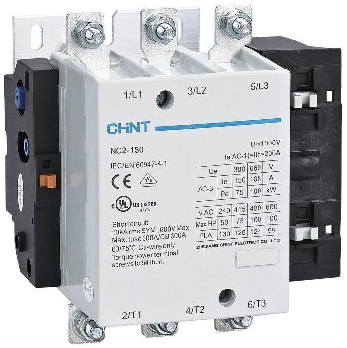 CHINT 671691 Контактор NC2-150 150А кат. 380-415В AC AC-3 (R)