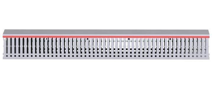DKC 01139RL Короб перфорированный серый RL6 80х60 [в упаковке 2, цена за 1 м]