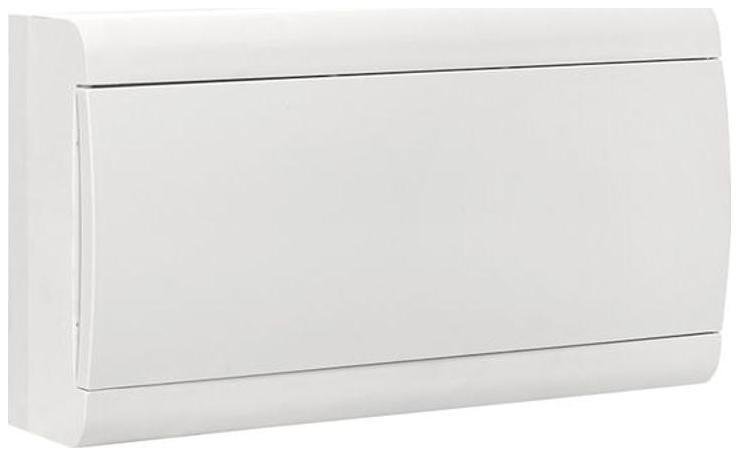 EKF pb-n-18w-bas Щит распределительный ЩРН-П-18 (пром. упаковка) белая дверца IP41 Basic [в упаковке 20, цена за 1 шт]