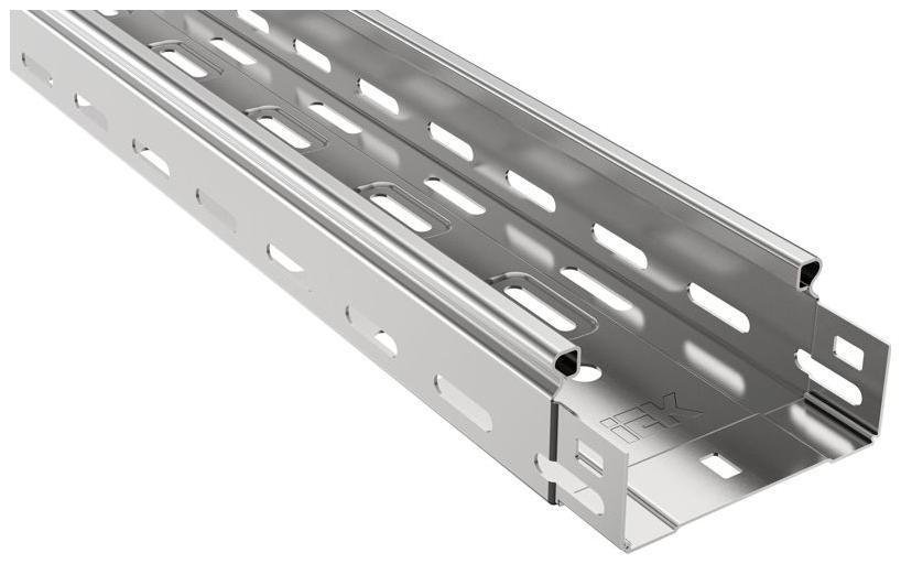 IEK CLP10-050-100-3 ESCA Лоток перфорированный 50х100х3000 [в упаковке 3, цена за 1 м]