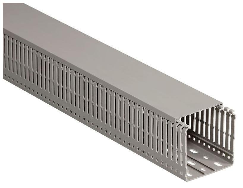 IEK CKM50-080-060-1-K03 Кабель-канал перфорированный 80х60 "ИМПАКТ" серия М [в упаковке 2, цена за 1 м]