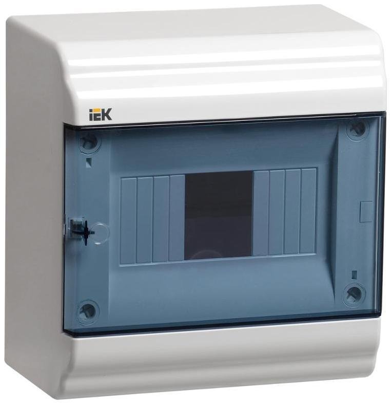 IEK MKP82-N-06-41-20 Корпус пластиковый навесной на 6 модулей ЩРН-П-6 IP41 (190х182х100мм) PRIME [в упаковке 20, цена за 1 шт]