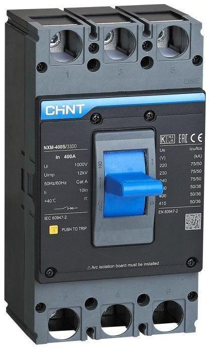 CHINT 131373 Выключатель автоматический 3п 400А 50кА NXM-400S (R)