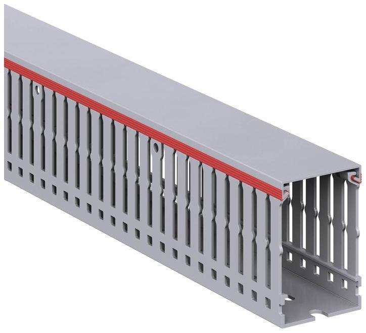 DKC 01107RL Короб перфорированный серый RL6 40х60 [в упаковке 2, цена за 1 м]