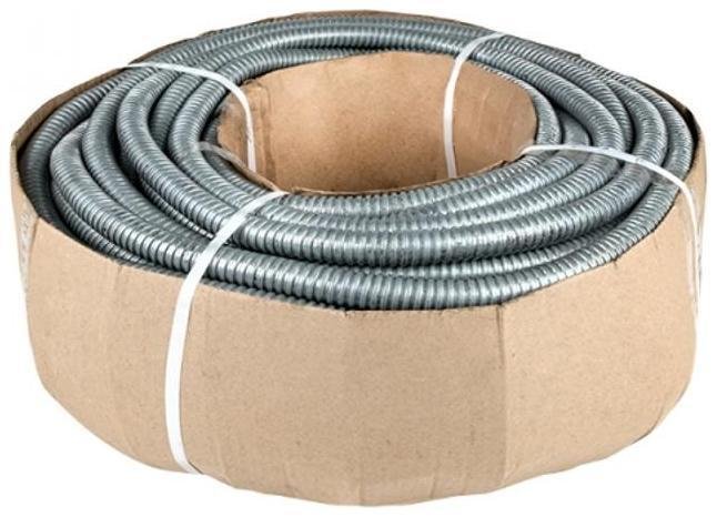 EKF mrzn-22-50 Металлорукав Р3-ЦХ-22 (50м.) с протяжкой PROxima [в упаковке 50, цена за 1 м]