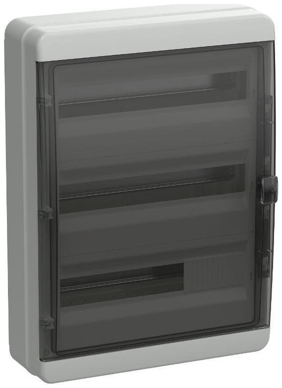 IEK TF5-KP72-N-54-65-K03-K02 Корпус КМПн-54 TEKFOR IP65 черн. прозр. дверь пластик
