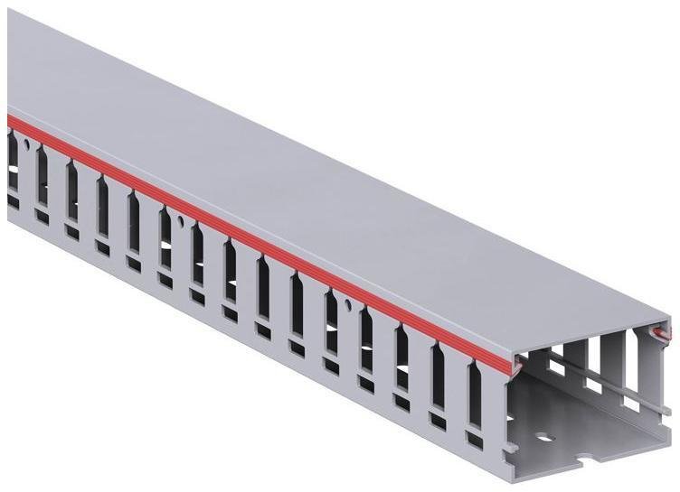 DKC 00135RL Короб перфорированный серый RL12 60х40 [в упаковке 2, цена за 1 м]