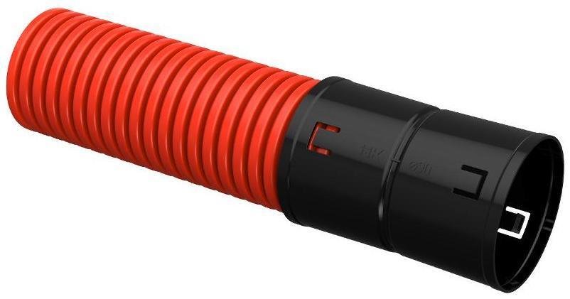 IEK CTG12-090-K04-050-R Труба гофр. двустенная ПНД d=90мм красная (50м) [в упаковке 50, цена за 1 м]
