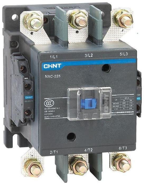 CHINT 836542 Контактор NXC-265 265А кат. 220-240В AC/DC 2НО+2НЗ AC-3 (R)