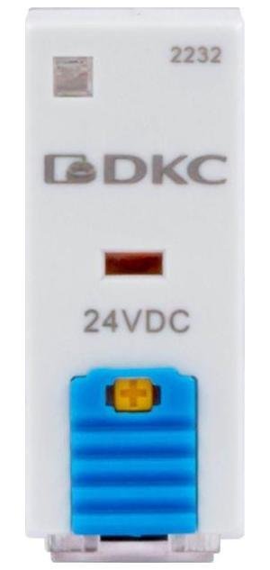 DKC IR-24DC-2CO-D Одиночное реле, 2 перекидных контакта, 24 В DC [в упаковке 20, цена за 1 шт]