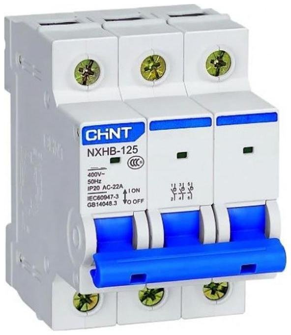 CHINT 193183 Выключатель нагрузки 3п 63А NXHB-125 (R)