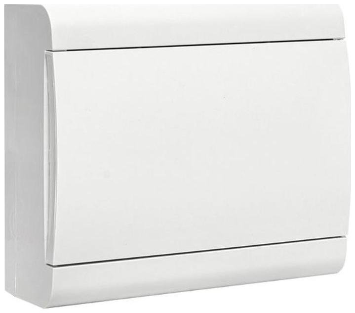 EKF pb-n-10w-bas Щит распределительный ЩРН-П-10 (пром. упаковка) белая дверца IP41 Basic [в упаковке 20, цена за 1 шт]