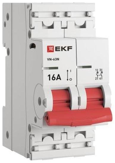 EKF S63216 Выключатель нагрузки 2п 16А ВН-63N PROxima
