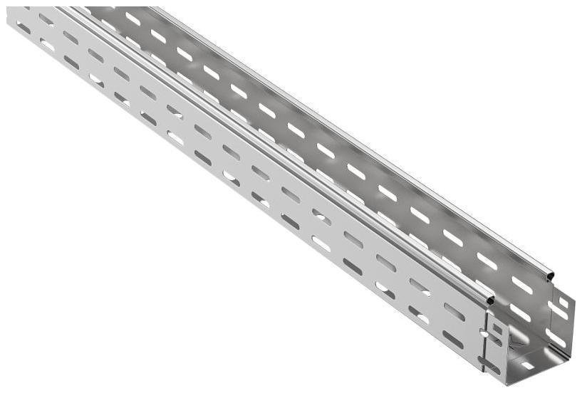 IEK CLP10-080-100-3 ESCA Лоток перфорированный 80х100х3000 [в упаковке 3, цена за 1 м]