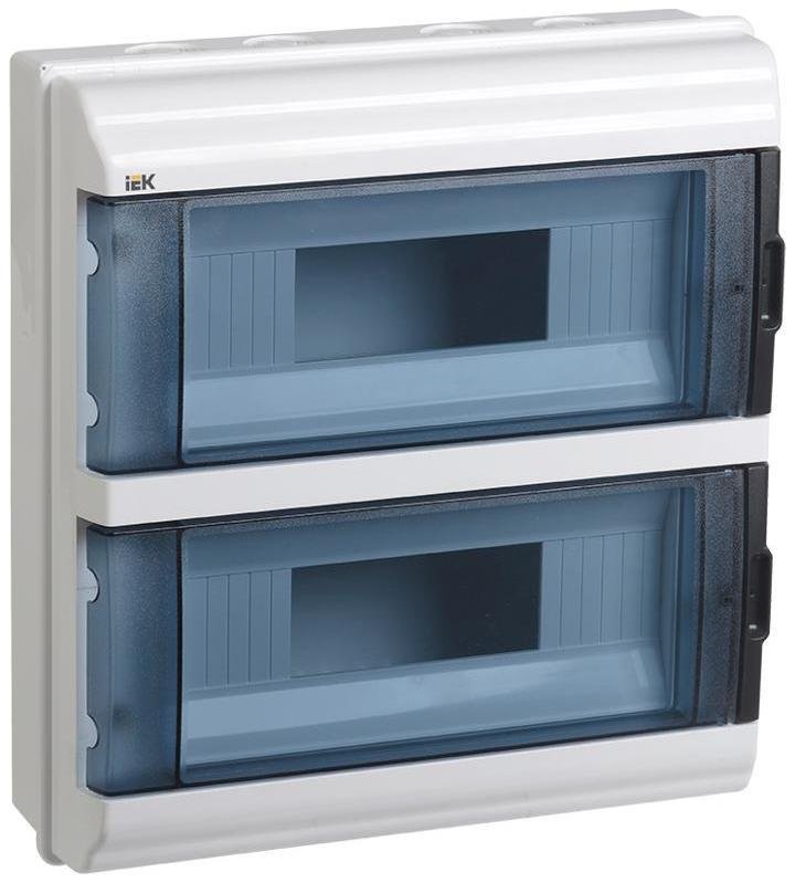 IEK MKP72-N3-24-55 Корпус пластиковый навесной на 24 модуля КМПн-24 IP55 (328х306х108мм) KREPTA 5 [в упаковке 8, цена за 1 шт]