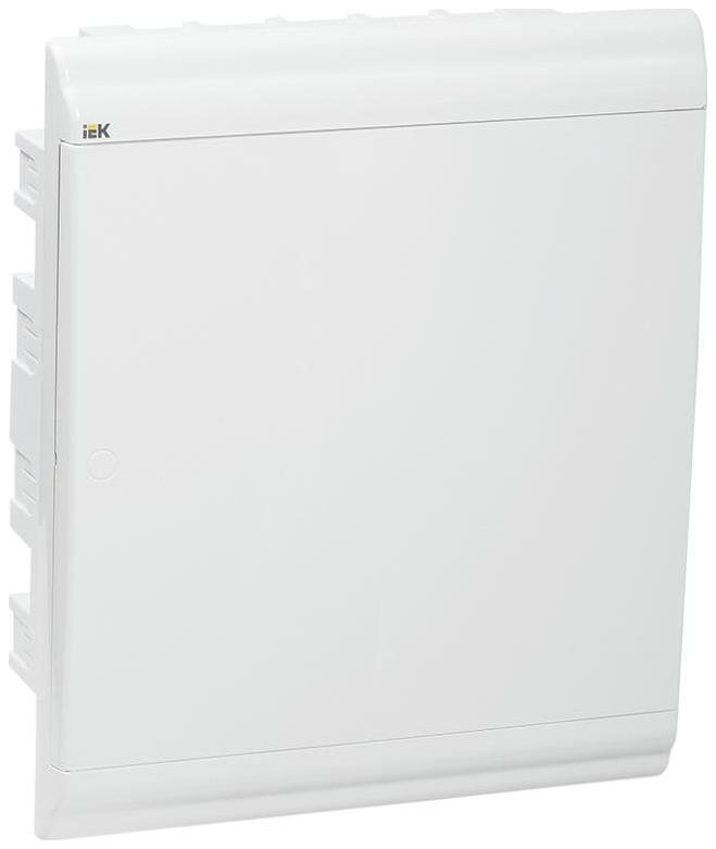 IEK MKP82-V-24-WD-41-10 Корпус пластиковый встраиваемый на 24 модуля ЩРВ-П-24 IP41 (360х306х102мм) PRIME белая дверь [в упаковке 10, цена за 1 шт]