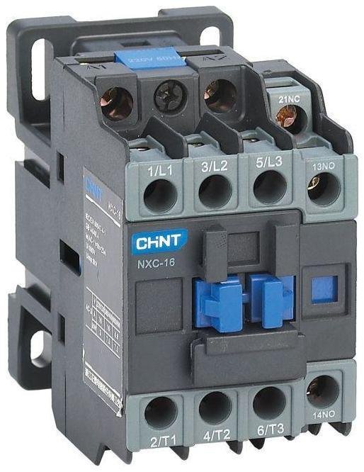CHINT 836720 Контактор NXC-16 16А кат. 220В AC 1НО+1НЗ AC-3 (R)