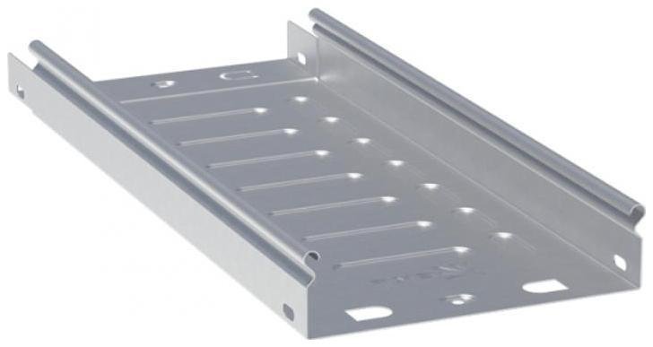 EKF L5010000-0,55 Лоток неперфорированный 50х100х3000-0,55мм [в упаковке 6, цена за 1 м]