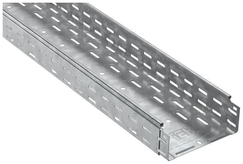 IEK CLP10-080-300-3-M-HDZ ESCA Лоток перфорированный 80х300х3000 HDZ [в упаковке 12, цена за 1 м]